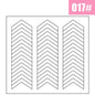 2pcs French Manicure Nail Wraps Stickers, Nail Art Form Fringe Tip Guides for DIY Nail Decoration