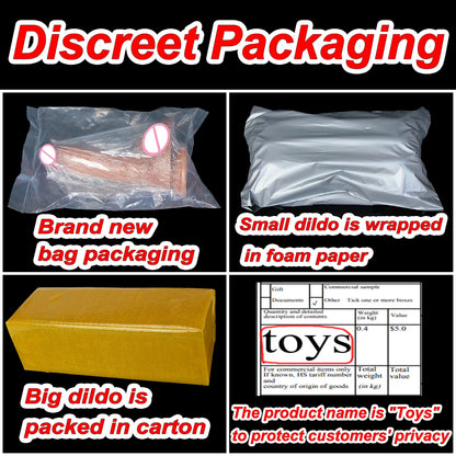 Huge Realistic Brown Giant Long Dildo Soft Silicone Vaginal Masturbators Penis Erotic Toy for Women Suction Cup Thick Glans Dick