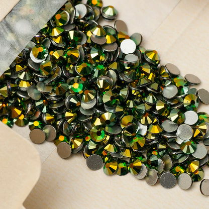 YANRUO 2058NoHF All Color SS16-SS30 Non Hot Fix Sewing Rhinestones Glass Crystal 3D Nail Art Rhinestones For Dress Clothes