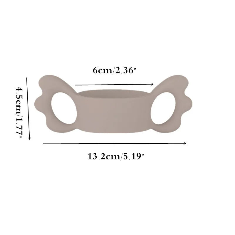 Classic Feeding Bottle Handles Soft Compatible Silicone Baby Nursing Bottles Handles Easy to Carry Handles for Hegen Bottle Size