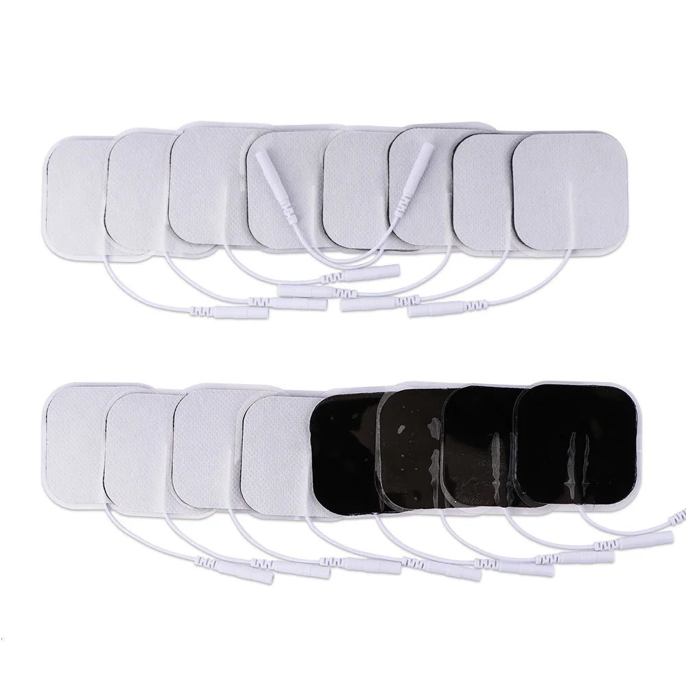 5x5cm 4x4cm Muscle Stimulator Electrode Pads Non-woven Fabric Self Adhesive Replacement Pads for Tens Digital massage Machine