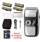 Kemei 2 in 1 Electric Shaver Men Electric Razor Rechargeable Beard Shaver Floating Hair Trimmer Face Care Beard Shaving Machine