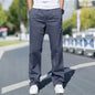 Cotton Cargo Trousers Men Work Pants Sports Casual Jogging Training High Quality Overalls Korean Plus Size Loose Straight Pants