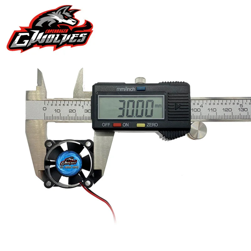 RC fan 25/30/35/40/50mm 8000RPM 5V-7V DC High wind cool Motor ESC fan heat sink 30/60/120/150A ESC 36/42mm motor futaba plug