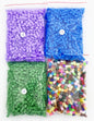 2000PCs/5MM Iron Beads Pixel Puzzle Iron Beads Mix Colors for Kids Hama Beads Perler Beads Diy High Quality Handmade Gift Toy