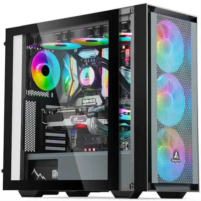 Aotesier High Quality Core I7 I9 I5 with E5 2650 CPU 16GB RAM SSD HDD GTX 950 8GB Graphics Card Gaming Desktop PC Gamer Game