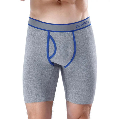 BONITOS Long Boxer Shorts Panties Man Underwear Men Boxer Men Underwear Natural Cotton Comfortable Soft Top Brand High Quality