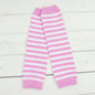 Baby Leg Warmers Girl Cotton Socks Children Rainbow Striped Crawling Knee Pads Colorful Knitted Leggings Winter Soft Sock