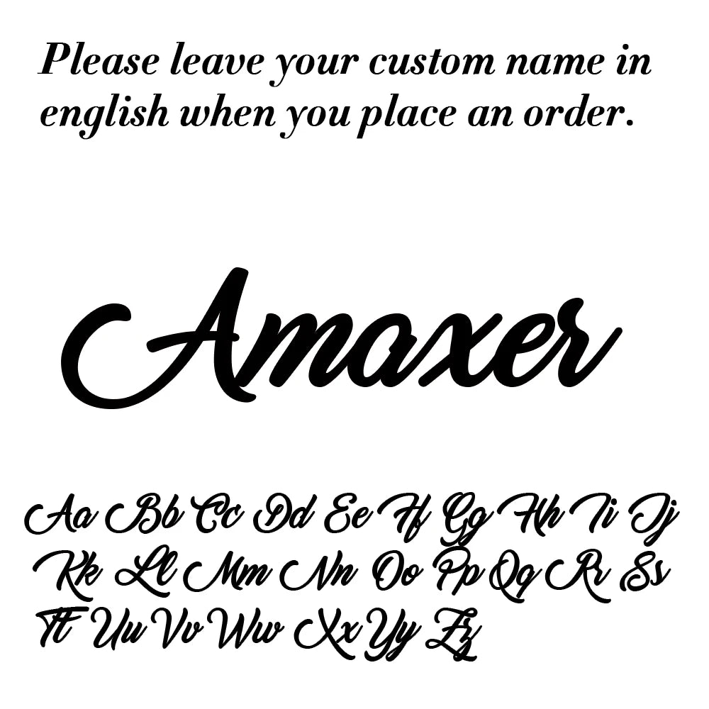 Custom Name Necklace for Women Men Stainless Steel Customized Personalized Arabic Name Choker Chain Jewelry Valentine's Day Gift
