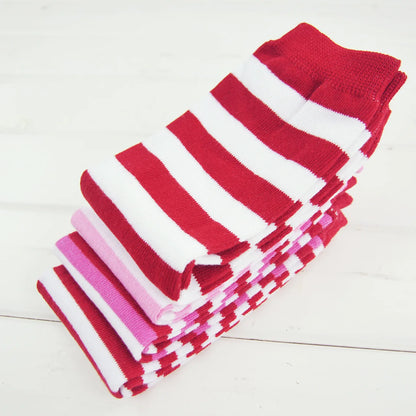 Baby Leg Warmers Girl Cotton Socks Children Rainbow Striped Crawling Knee Pads Colorful Knitted Leggings Winter Soft Sock