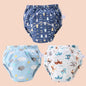 Baby Reusable Potty Training Pants Toddler Cotton Ecological Cloth Diaper Panties Waterproof Washable Nappies Boy Girl Underwear