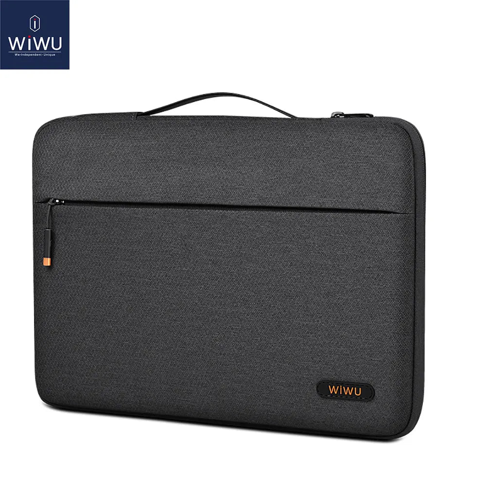 WIWU Waterproof Laptop Sleeve for MacBook Pro 14 2025 Laptop Bag Case for MacBook Air 13 15.3 2025 Fashion Notebook Bag 14 15.6
