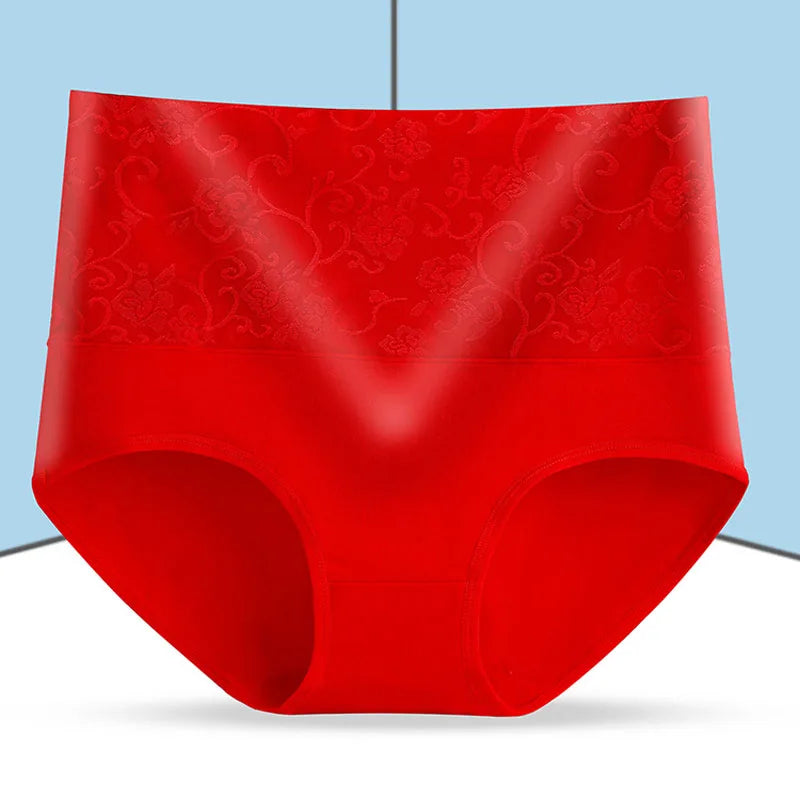 Plus Size Panties Women's High Waist Abdominal Underwear Cotton Seamless Briefs Girls Underpant Sexy Lingeries for Female L-5XL