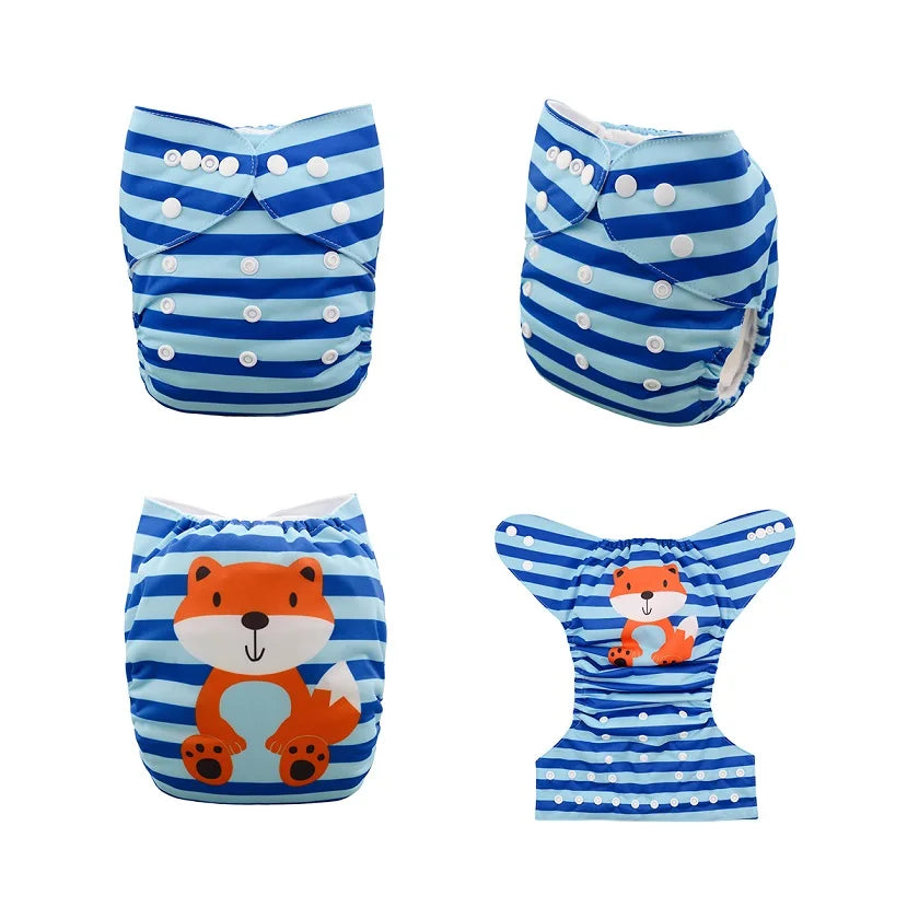 U Pick ALVABABY Digital Position Cloth Diapers Baby Reusable Modern Cloth Nappy for Baby with 1pc Microfiber Insert