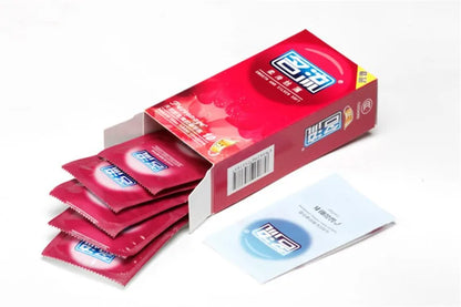 PERSONAGE 60PCS Condoms Ultra Thin Particle Spike Condom Spike Intimate Lubricated Adult Sex Product Contraception for Men