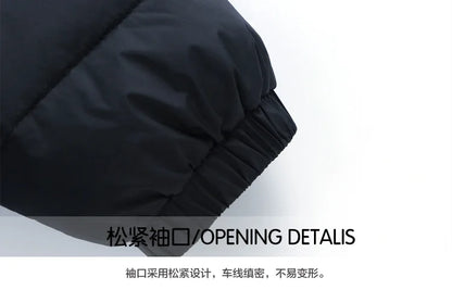 Quality Stand Collar Winter Duck Down Coats Men Warm Light Down Jackets Male Father's Down Coat Fashion Puffer Jackest  JK-826