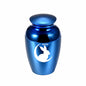 Christmas Gift Human 45x70mm Lovely Custom Jewelry Pet Souvenirs Aluminum Alloy Funeral Urn for Ashes- Rabbit and Moon