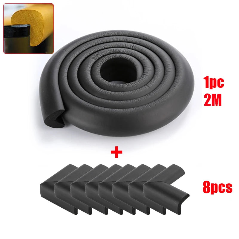 2M Child Protection Equipment Baby Safety For Children Furniture Angle Edge Corner Protector U Shape Design Glass Table Tapes