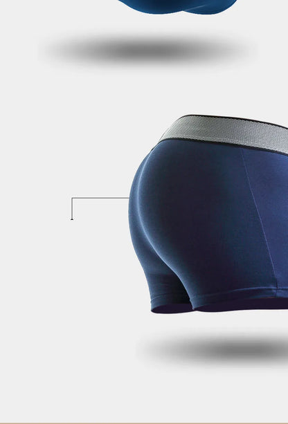 Sexy Men Underwear Modal Boxer Shorts Breathable Panties Man Bullet Separation Pouch Underpants Male Trunks Cueca Calzoncillo