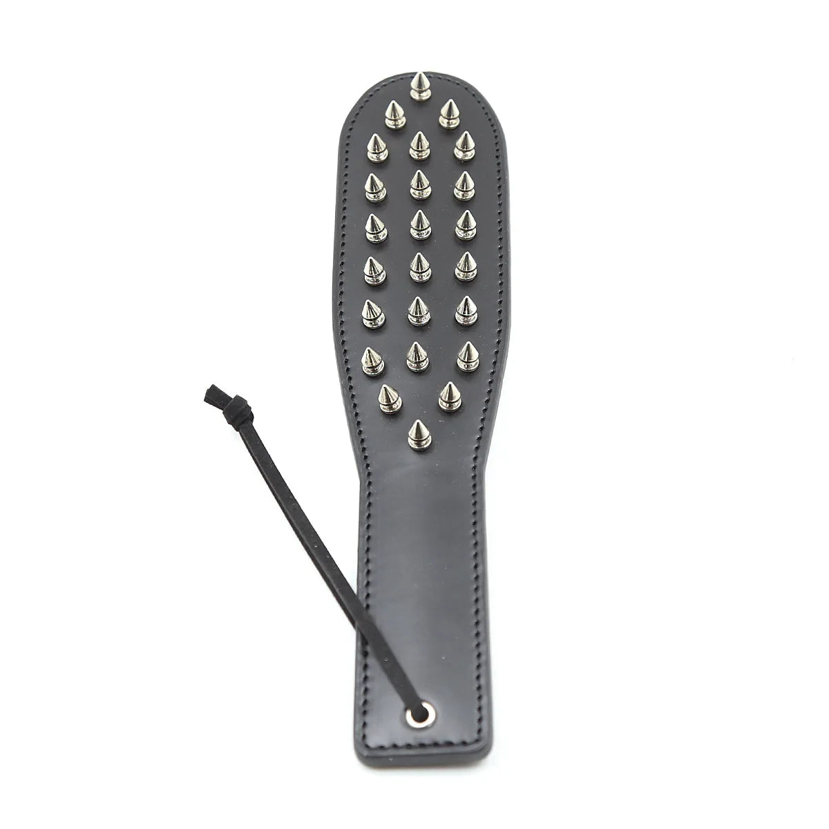 Leather Palm Clap Rivets Spanking Paddle whips Fetish Slave Bdsm Spank Flogger Fantasy Sexy Whip Gear Adult Game Cosplay