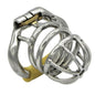 Ergonomic Stainless Steel Stealth Lock Male Chastity Device,Cock Cage,Penis Lock,Cock Ring,Chastity Belt,S054