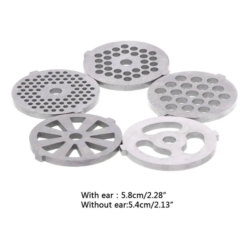 Meat Grinder Plate Net Knife Meat Grinder Parts Stainless Steel Meat Hole Plate