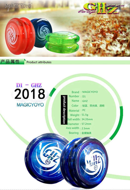 Magic yoyo Ghost Hand D1 Basic 2A Live Sleep Beginners Beginners Practice Yo-Yo Children 2A