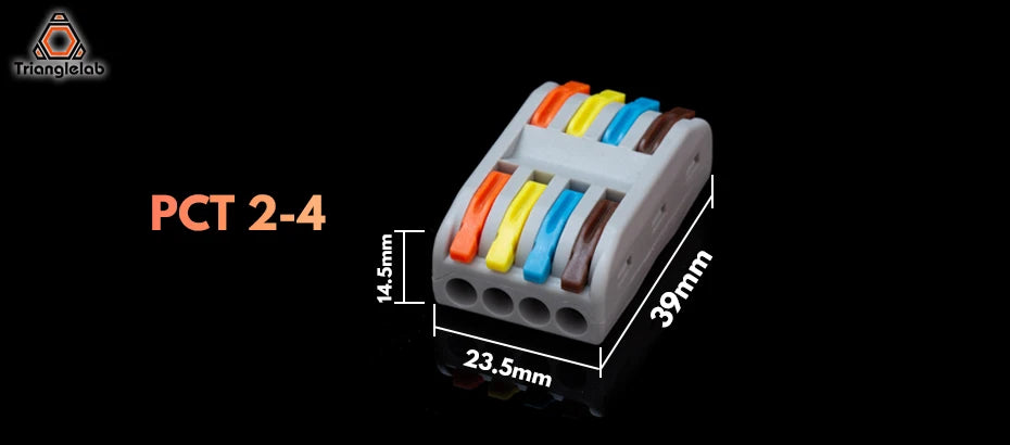 Trianglelab Mini Fast Wire Cable Connectors High Quality Cable Plug Line Connector Heater Thermistor MOTOR Line Extension