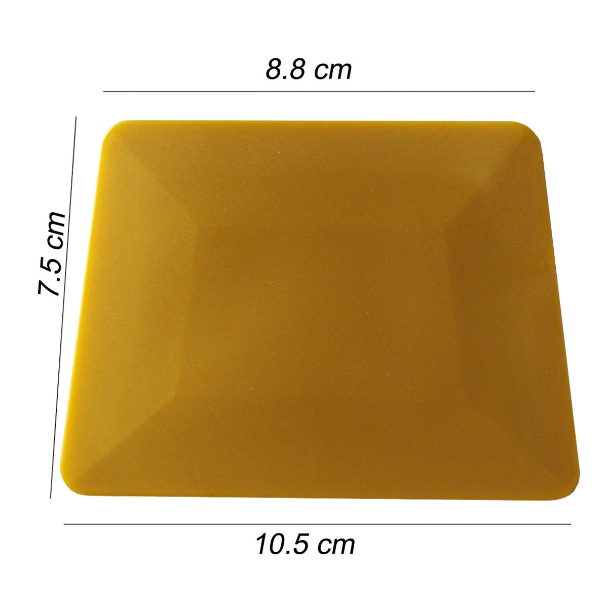 5pcs Trapezoidal Soft Squeegee Double Sides High Quality Professional Car Wrapping Vinyl Film Tools Sign Making Advertising A49