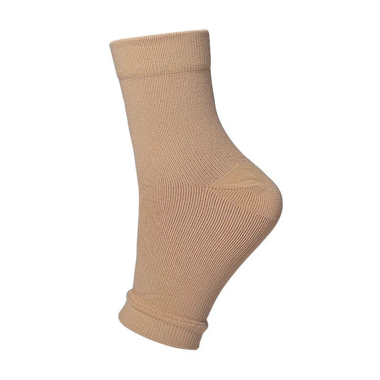 1Pair Sports Ankle Support Brace Compression Sleeve Plantar Fasciitis Sock for Achilles Tendonitis Joint Pain Swelling Heel Spur