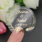 5CM Custom Name Wedding Sticker Personalized Design Your Label Candy Gift Box Birthday Party Seal Sticker Self-adhesive 50PCS