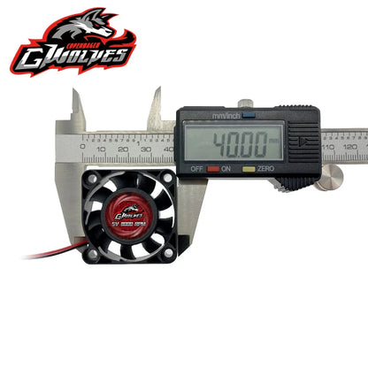 RC fan 25/30/35/40/50mm 8000RPM 5V-7V DC High wind cool Motor ESC fan heat sink 30/60/120/150A ESC 36/42mm motor futaba plug