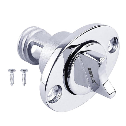 25mm 1' Boat Bung Drain Plug Stainless Steel 316 Marine Drain Plug Drainage Transom Hull Drain Valve Out Kayak Canoe Accessories