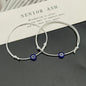 2 pcs Adjustable Lucky Black Red String Bracelets Flat Blue Evil Eye Woven Men Lucky Bracelet Women Femme New Fashion Jewelry