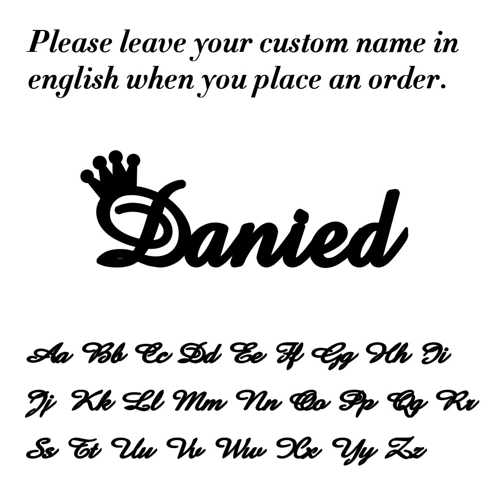 Custom Name Necklace for Women Men Stainless Steel Customized Personalized Arabic Name Choker Chain Jewelry Valentine's Day Gift