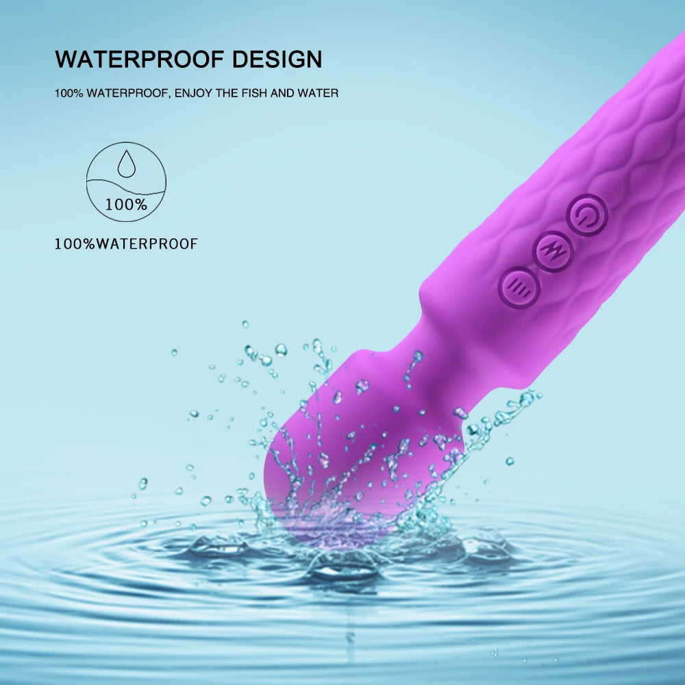 Wireless Dildos AV Vibrator Magic Wand for Women Clitoris Stimulator G Spot Massager Vibrator Female Masturbator Adult Sex Toys