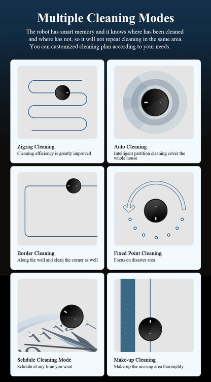 ABIR G20S Robot Vacuum Cleaner,Map Memory,6000Pa Suction,Remote Upgrade, Electric Wet Mop,WIFI APP Smart Floor Washing for Home