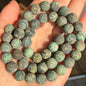 Natural Stone Beads Frost Dark Blue Cracked Dream Fire Dragon Veins Agates Beads For Jewelry Making DIY Bracelet 15‘’ 6/8/10mm