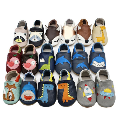 Baby Shoes Soft Cow Leather Bebe Newborn Booties for Babies Boys Girls Infant Toddler Moccasins Slippers First Walkers Sneakers
