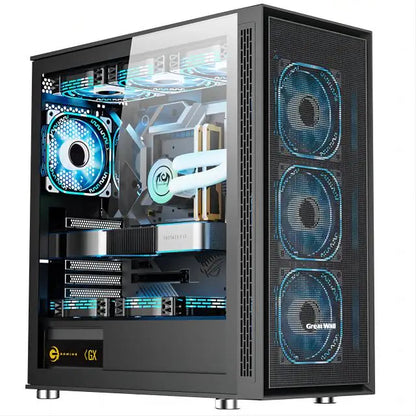 Aotesier High Quality Core I7 I9 I5 with E5 2650 CPU 16GB RAM SSD HDD GTX 950 8GB Graphics Card Gaming Desktop PC Gamer Game
