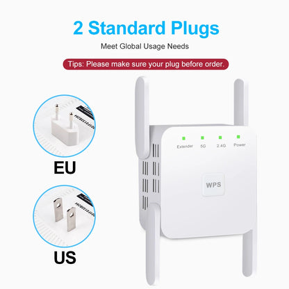 AC1200 WiFi Repeater 1200Mbps 2.4G/5GHz WiFi Repetidor