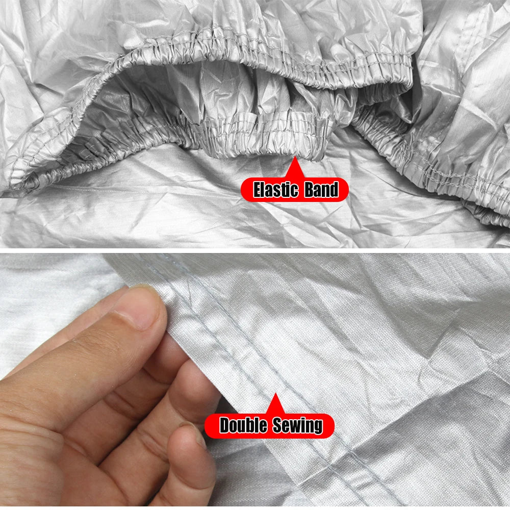 Full Car Cover Anti UV Sun Shade Rain Snow Wind Resistant Durable SUV Cover For Porsche Cayenne 2002-2025