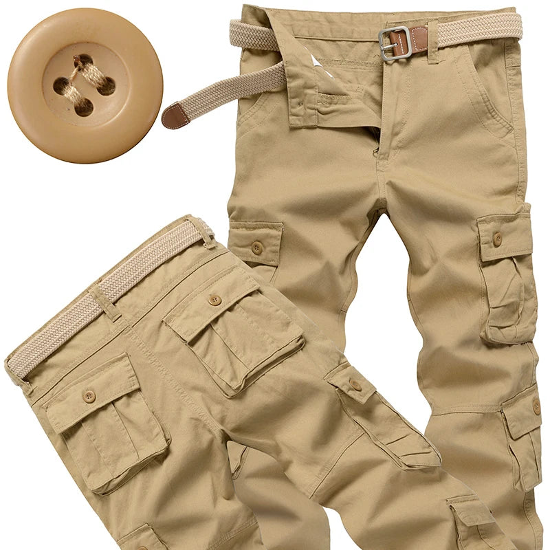 Men's Tactical Pants Casual Cargo Pants Outdoor Sports Work Trousers High Quality Joggers Hiking Pants Sweatpants for Men