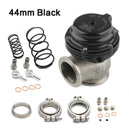 Water Cooler 44mm Wastegate External Turbo With Flange Hardware MV-R Water Cooled With Logo Red Blue Black