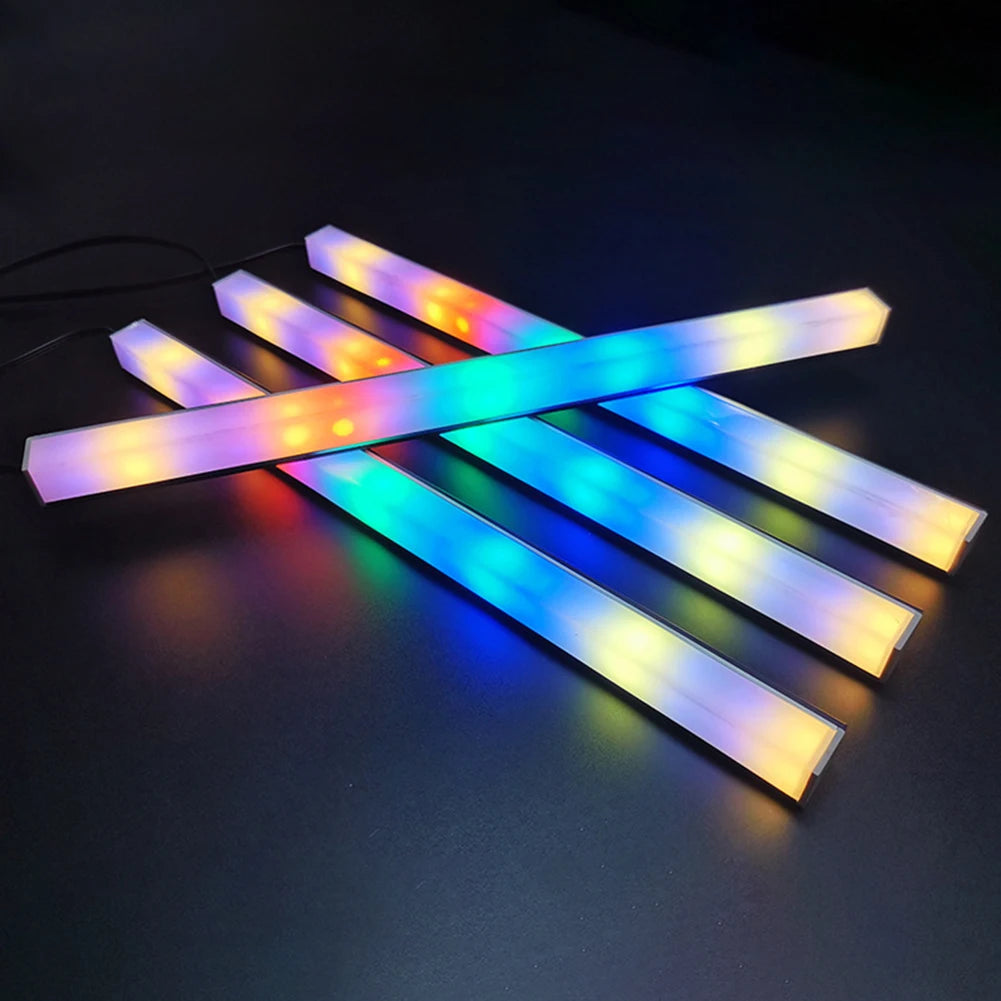 30cm Aluminum alloy RGB PC Case LED Strip Magnetic Computer Light Bar 5V/3PIN Small 4Pin ARGB Motherboard Light-Strip