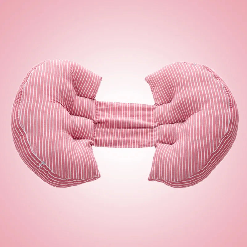 Maternity Multifunctional Cotton U Shape Pregnant Women Belly Support Pillow Side Sleepers Pregnancy Body Pillows for Maternity