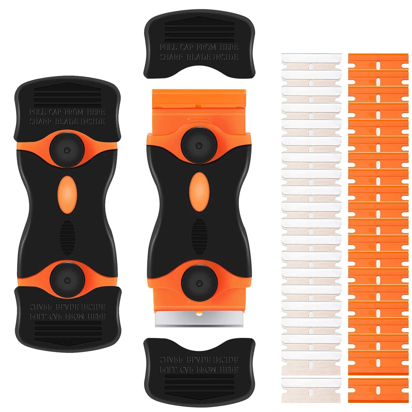Razor Scraper Car Window Film Glue Cleaner Blade Tint Ceramic Glass Wrap Sticker Remover Kitchen Home Squeegee Tool