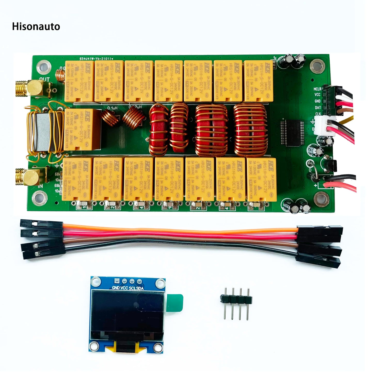 Hisonauto ATU-100 ATU100  Automatic Antenna Tuner 7x7 ATU-100mini by N7DDC assembled machine ready for use