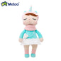 Metoo Forest Animals Plush & Stuffed Dolls Unicorn Angela Doll Rabbit Plush Toy Cute Fox Kids Soft Companion Boneca Decor Toys