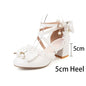 7-15 Years Old Girls High Heels Shoes Pink White Princess Girls Dress Shoes Summer Girls Party Shoes  X#12/10D50